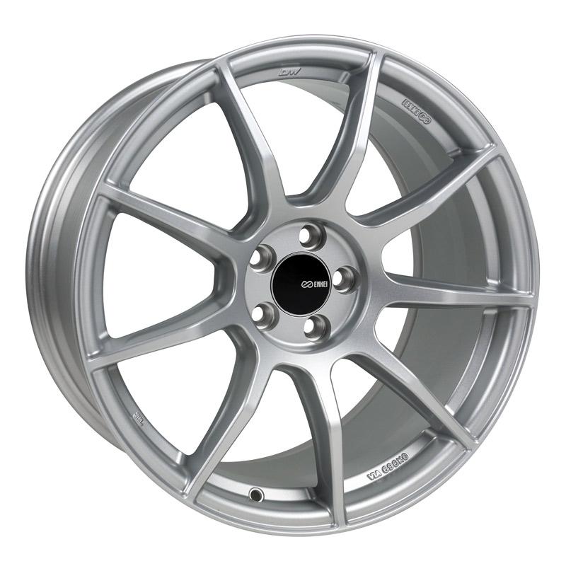 Enkei TS9 18x8 5x108 45mm offset 72.6mm Bore Platinum Grey